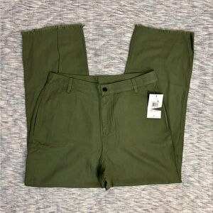 Hurley Twill Straight Leg Pants In Oil Green Size Medium NWT | Hurley Pants -